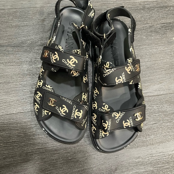 Dad Sandals with Gold Accents - Picture 7 of 12